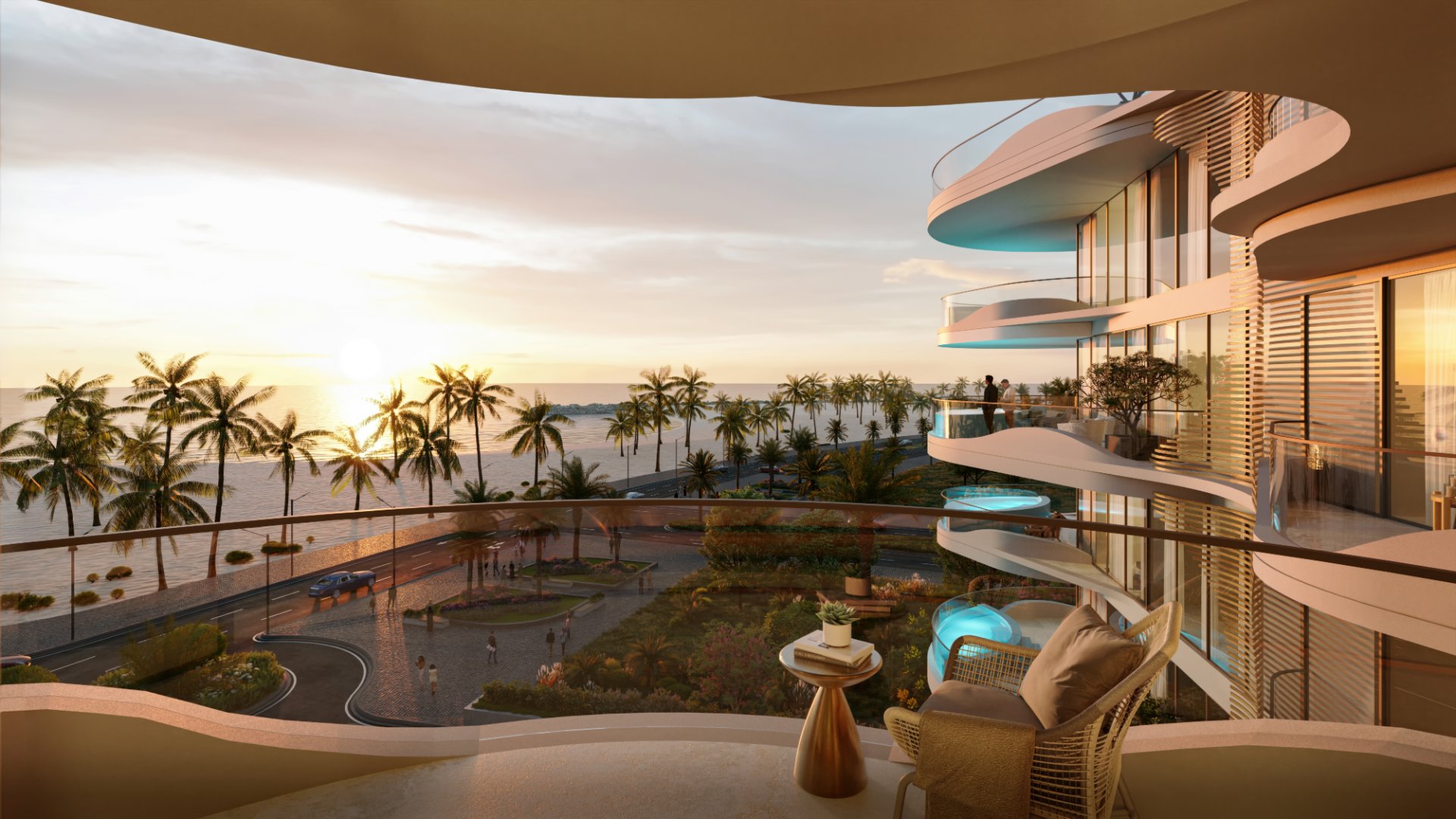 2 Bedroom Apartment for Sale | La Perla by BNW Developments | Al Marjan Island | Pool & Park View | High ROI Off-Plan RAK