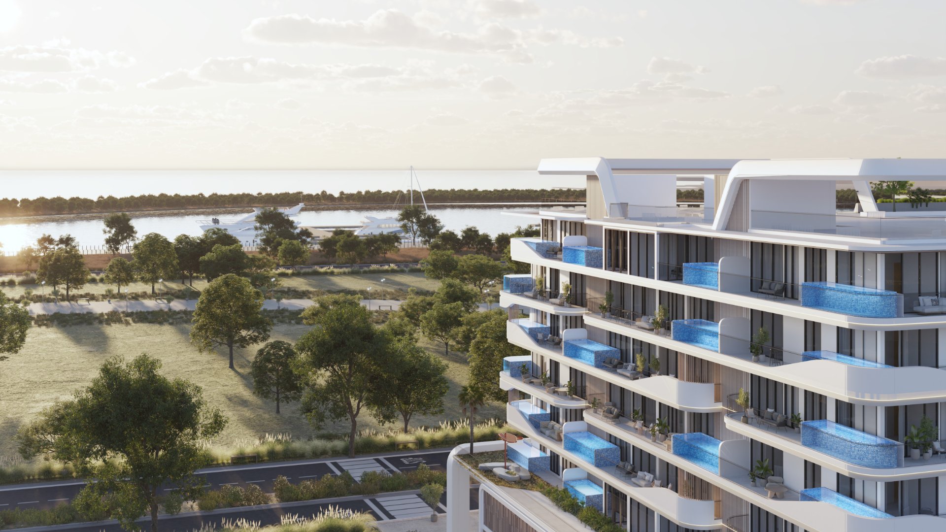 3 Bedroom + Pool Apartment for Sale | Ocean Pearl by Samana Developers | Dubai Islands | Pool View | Buy-to-Let Dubai