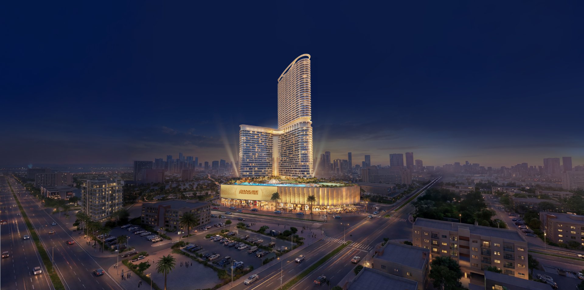 Spacious Flex Plus 1 Bedroom Apartment for Sale | Serenz by Danube Properties | Jumeirah Village Circle | 40+ Amenities | Freehold Property